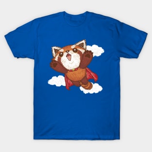 Red panda superhero T-Shirt